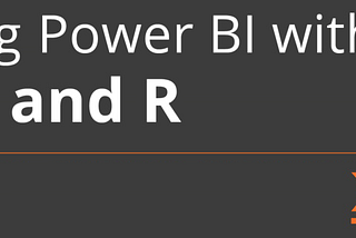 Presentation of Chapter 6 from my book “Extending Power BI with Python and R”