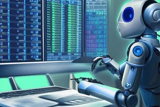 Robot AI stock trader