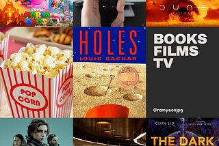 5 Things I Read/Watched: Holes; The Dark Forest; Dune; Dune 2; The Super Mario Bros Movie