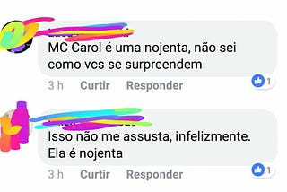 MC Carol e o linchamento virtual