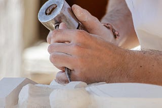 Being and Becoming — Sculpture, Sculptor, Hand image
