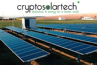 Cryptosolartech — блокчейн и экологически чистая электроэнергия
