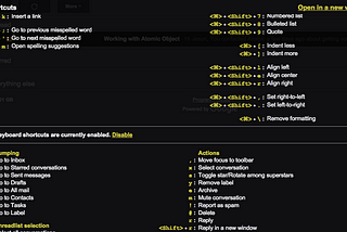 Daily Quick Tip : Keyboard shortcuts in Gmail