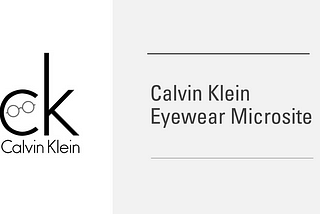 Case study: Designing an eyewear microsite