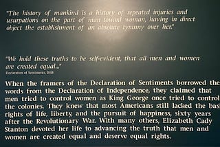 My Pilgrimage to Seneca Falls: How SCOTUS Warped A Dream Come True