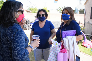 Sisters reunite for Mother’s Day during COVID-19 pandemic