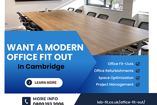 Office Refurbishment Services | Modern Office Design & Upgrade