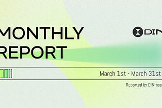 DIN Monthly Report — March 2025