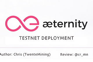Aeternity testnet deployment