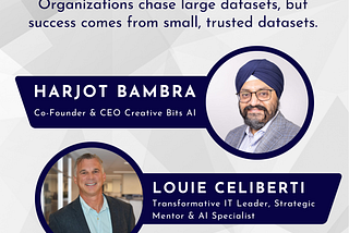 Bigger data does not mean better AI.