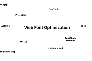 10 Ways to Speed Up Web Font Loading