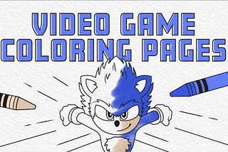 Free Video Game Coloring Pages for a Pixel-Perfect Day