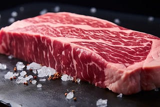 Wagyu steak showcasing its distinctive marbling