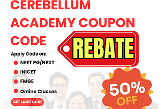 Use Cerebellum Academy Coupon Code REBATE to get 50% Off