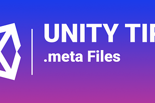 Unity Tips: .meta Files