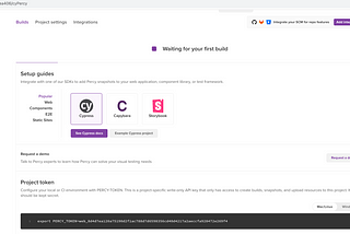 Visual testing using Cypress