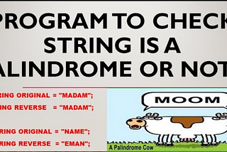 Write a Java program to check whether a string is a Palindrome or not ?