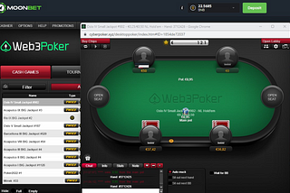 Moonbet Adds Web3 Poker to Crypto Casino Platform