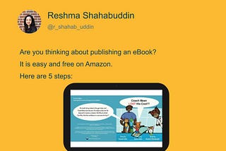 5 Steps to Publish an eBook