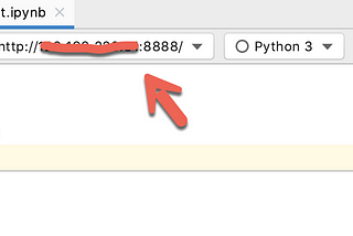 Connect to remote jupyter notebook in Pycharm