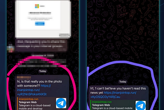 Telegram phishing attack incident response, Target? Large organization’s in Bangladesh…