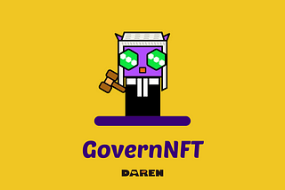 Decentralized Governance at Daren Market: Introducing GoverNFT