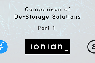 A Tour of Web3 Data Solutions Part 1: Data Storage & Sharing