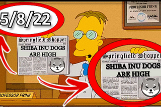 Simpsons Predict Shiba Inu Coin Price On MAY 8, 2022