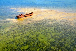 Stranded Ship