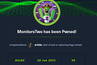 HackTheBox MonitorsTwo Write-Up