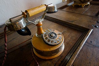 “Old Phone” by Kurayba is licensed under CC BY-SA 2.0