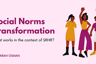 Social Norms Transformation