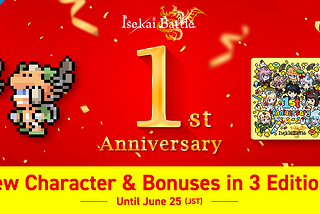 #340: Isekai Battle 1st Anniversary Merch!