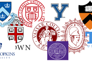 logos of various colleges and universities
