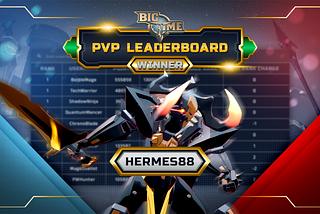 Hermes88 is your PVP Leaderboard Champion!