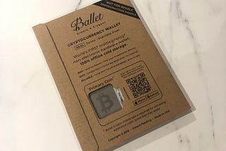 Ballet Cryptocurrency Wallet Review