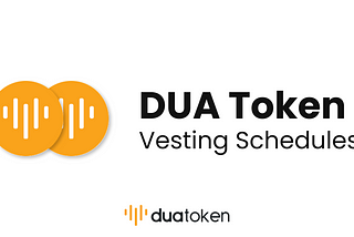 DUA Tokenomics: Vesting