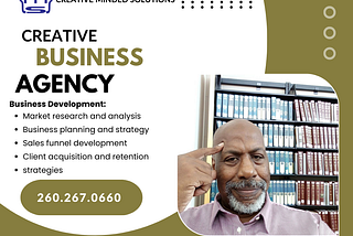 From Public Service to Entrepreneurship: Mark Brown’s Journey with Creative Minded Solutions LLC