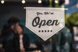 Small business is open