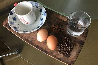 Egg Yolks for Creaming Coffee