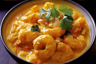 COCONUT SHRIMP CURRY