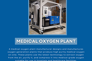 Medical Oxygen Plant — Nitrogenium