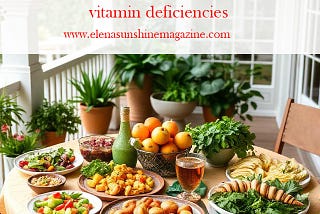 7-Day spring meal plan to overcome vitamin deficiencies