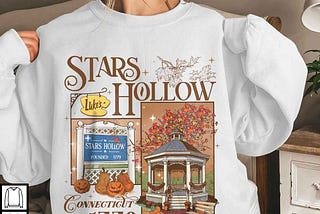 Buy Stars Hollow Sweatshirt, Luke’s Diner Design, Gilmore Girls Cozy Wear