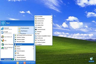 Tela do Windows XP