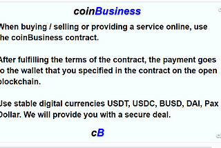 About contracts cB.