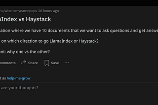 LangChain vs LlamaIndex vs Haystack