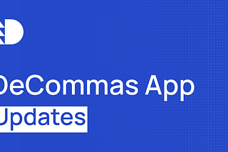 DeCommas App: обзор обновлений