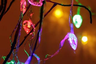 Decorative lights for tree