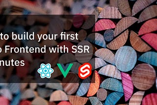 How to build your first Micro Frontend with SSR in minutes